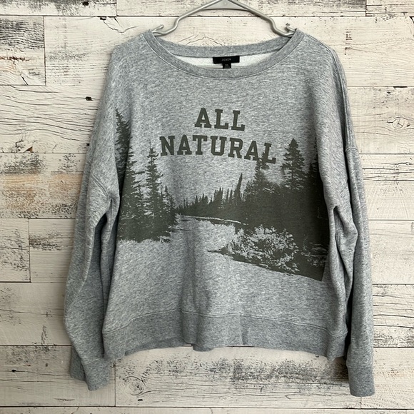 J. Crew Tops - J.Crew women’s sweatshirt. Size XL